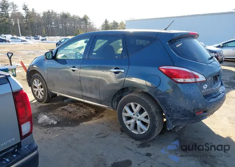2013 Nissan Murano S from USA, damaged, VIN JN8AZ1MW5DW318007